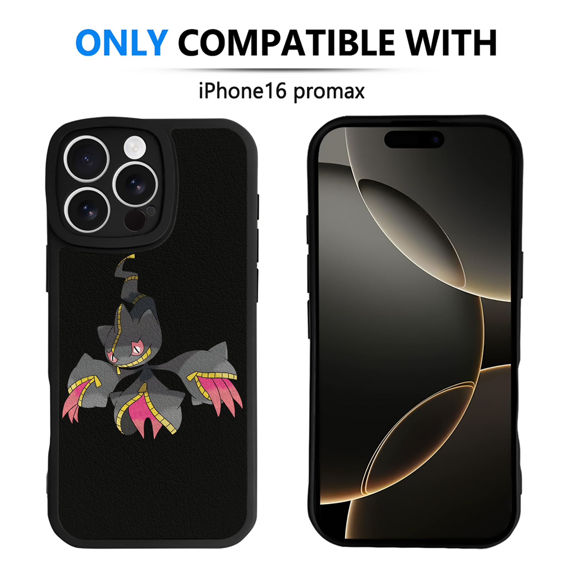 （画像用） ポケットモンスター Pokémon 【iPhone 16シリーズ対応】シリコンスマホケース（レザー調） 材質：シリコン
